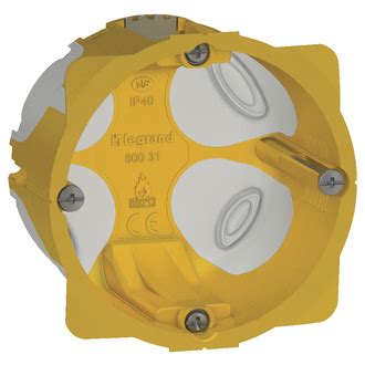 Boîte d encastrement Ecobatibox 2 modules profondeur 50 mm standard