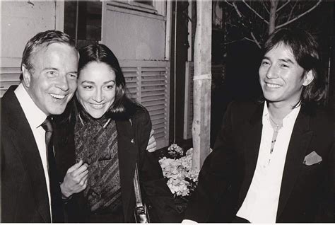 Olivia Hussey With Franco Zeffirelli And Her Second Husband Akira Fuse