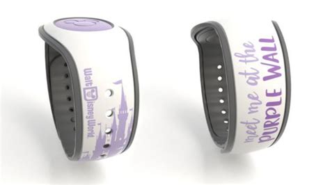 New MagicBand Designs for March Include the Famous Purple Wall