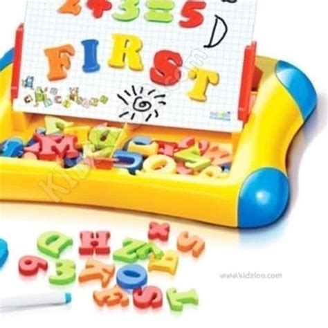 Jual Toy Mainan Edukasi Papan Tulis Gambar Huruf Angka Magnetic