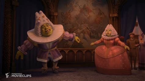 In Shrek The Third Ive Never Noticed The Beautiful Paint Behind Shrek