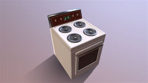 Low Poly S Stove D Model By Ankylosaurus Ceac Sketchfab