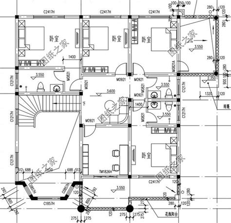 农村建房设计效果图，简单大方，父母住在里面都乐呵呵盖房知识图纸之家