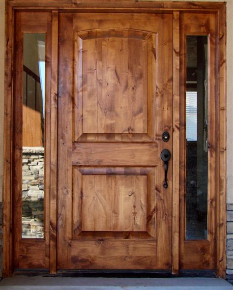 Brighton Knotty Alder 3 Lite Entry Door Ex 1222 Ksr Door And Mill Comany