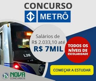 Concurso Para O Metro Sp - metro-sp-310x260Nova Concursos