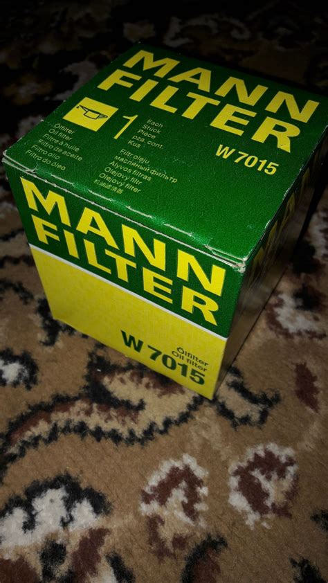 Фильтр масляный MANN-FILTER W 7015 — купить в интернет-магазине ОНЛАЙН ...