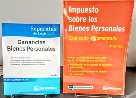 Explicado Bienes Personales Y Separata Ganancias Errepar