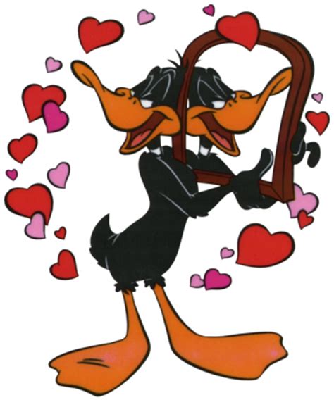 Daffy Duck Valentines Clip Art Library