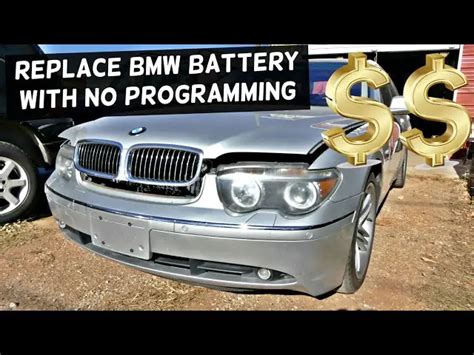 How To Replace Bmw Battery Without Programming The Car How