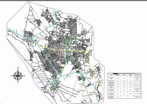 Urban map of tehuacán puebla in AutoCAD | CAD (826.24 KB) | Bibliocad