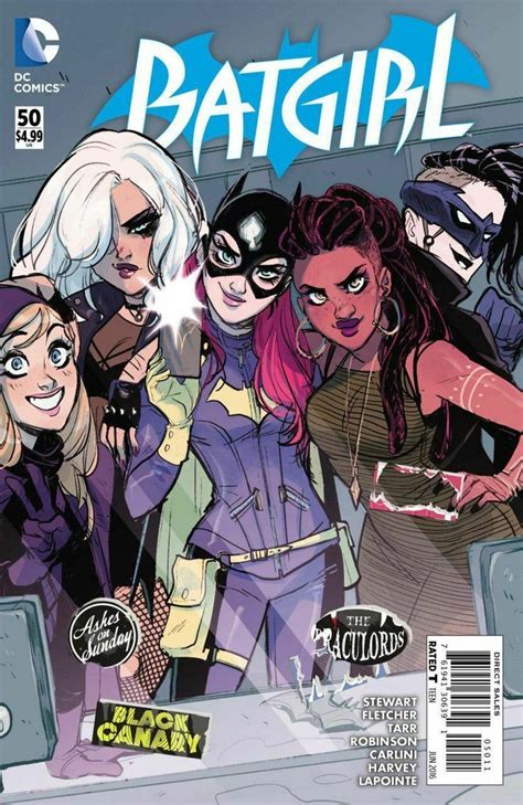 Batgirl 50 New 52 Black Canary Babs Tarr Batgirl Black Canary Comics