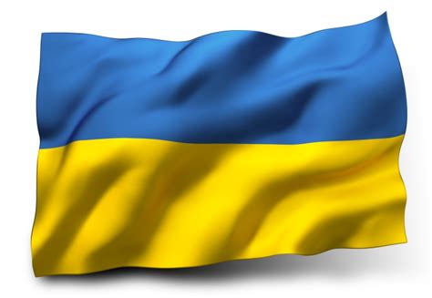 Nationalflagge Der Ukraine Nationalfahnen Vom ALLESDRUCKER