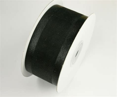 Organza Satin Edge Sheer Ribbon Nylon Choose Color Yards