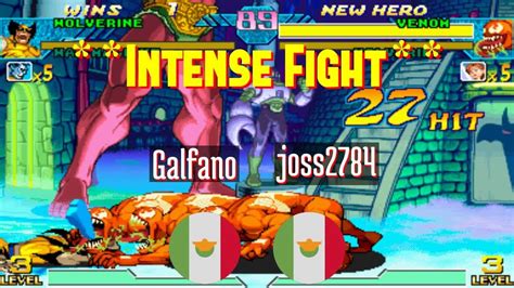 FT10 Mvsc Galfano MX Vs Joss2784 MX Marvel Vs Capcom Fightcade