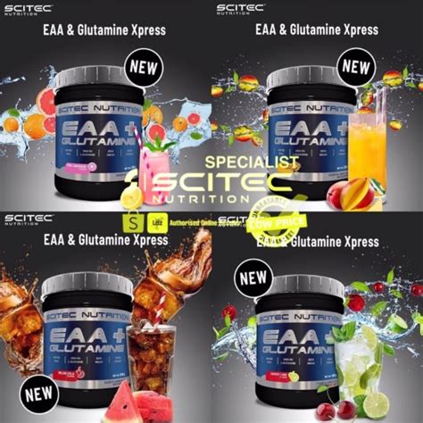 New‼️ Scitec Nutrition Eaa Glutamine Amino Acids 300g Shopee Malaysia