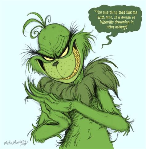 grinch  mickeymonster grinch drawing grinch grinch stole
