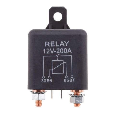 Buy 12V Dc 200 Amp Split Charge Relay Switch - 4 Pin Relays For Truck ...