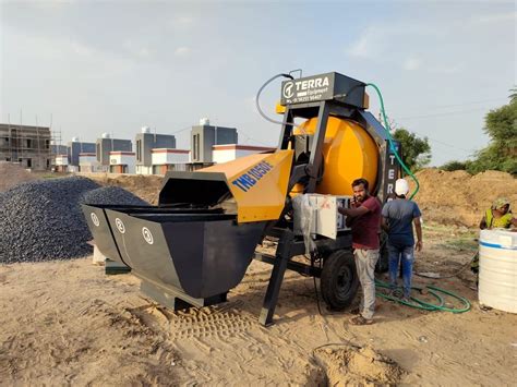 Electric Engine Rm Reversible Concrete Mixer For Construction