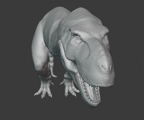 Artstation T Rex Sculpting Resources