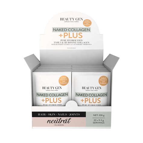 Beauty Gen Beauty Gen Naked Collagen Plus G X Sachets