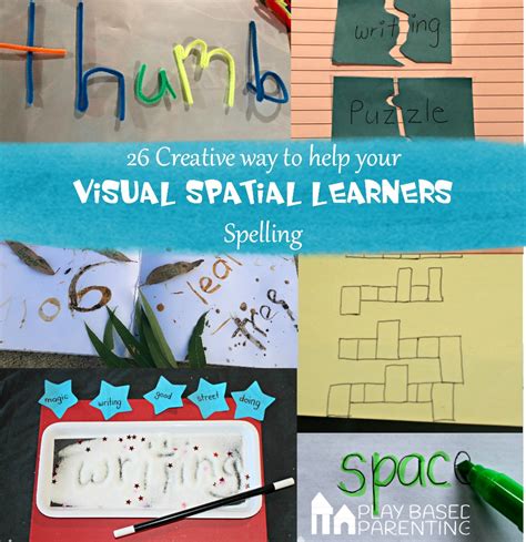 The Best Activities For The Visual Spatial Learner