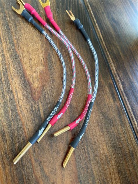 FS NORDOST NORSE SPEAKER Jumper Cables 2 Pair Hi Fi And Cinema