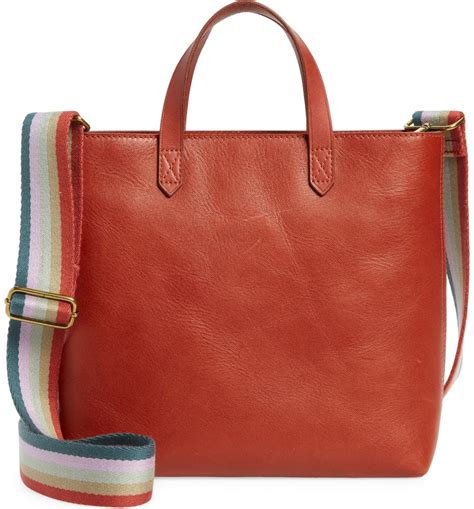 Madewell Small Transport Leather Crossbody Tote The Best Handbags At