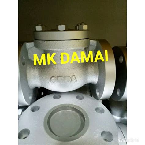 Jual Check Valve Flange JIS 10K Ukuran 8 Inch ONDA Di Lapak MK DAMAI