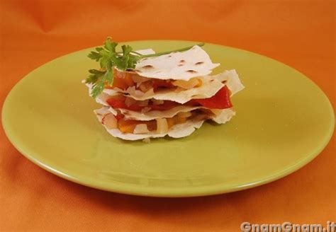 Millefoglie Di Pane Carasau La Ricetta Di Gnam Gnam