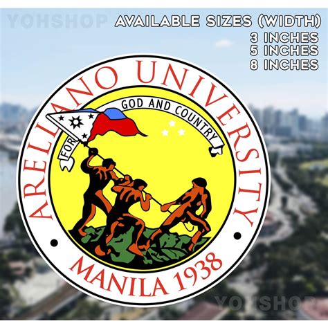 University Logos | NCAA University Logo Sticker | Arellano University ...