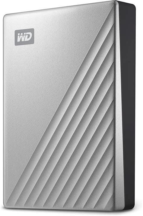 Western Digital My Passport Disco Duro Externo Portátil Ultra Plateado De 1 Tb Compatible Con