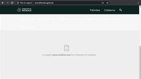 Un sitio del gobierno federal de México redirecciona a los usuarios a Xvideos y nadie sabe por