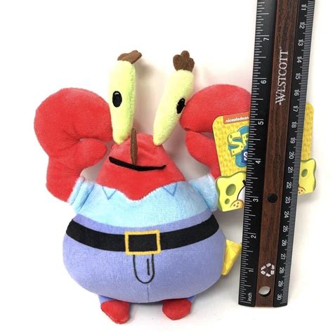 Spongebob Squarepants Mr Krabs Stuffed Plush Toy Depop