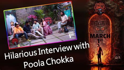 Bhoothaddam Bhaskar Narayana Team Interview With Poola Chokka Shiva