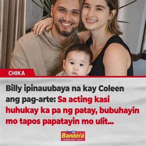 Bandera On Twitter Ipauubaya Muna Ni BillyCrawford Ang Pag Arte Sa