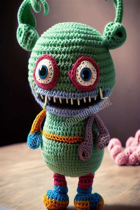 Amigurumi Monster Free Pattern-1 – Free Amigurumi Crochet