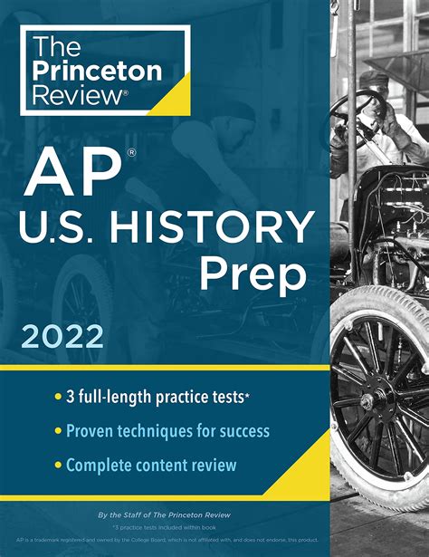 Princeton Review Ap U S History Prep Practice Tests Complete