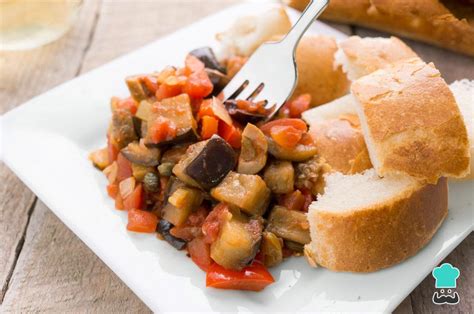 Caponata De Berinjela No Microondas Fácil