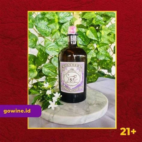 Jual Monkey Schwarzwald Dry Gin Ml Monkey Gin Ori Resmi