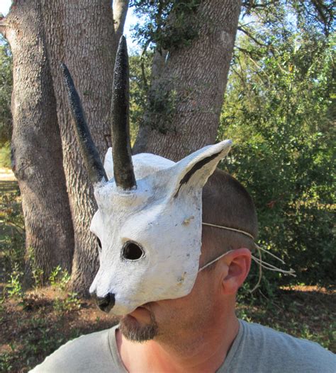 Mountain Goat Goat Mask Masquerade Mask Wildlife Art Etsy