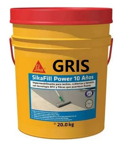 Sikafill Power A Os Gris Impermeabilizante X Kg