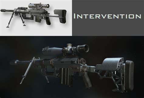 Intervention Sniper Rifle Mw2