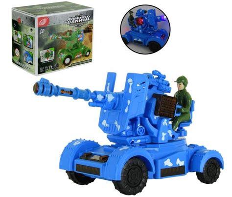 Brinquedo Infantil Tanque De Combate Guerra Militar Som Luz HD