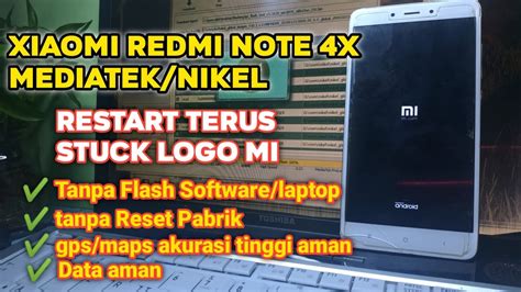 Cara Menangani Redmi Note Restart Terus Menerus Tanpa Hapus Data