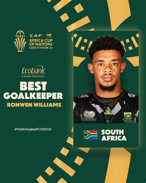 Afcon 2023 Ronwen Williams South Africas Goalkeeping Prodigy Bags