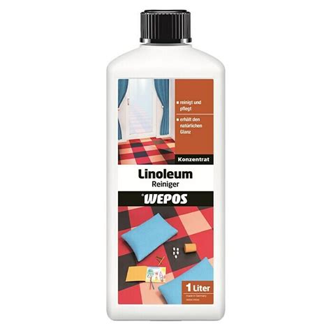 Wepos Reinigungsmittel Linoleum Reiniger L Flasche Bauhaus