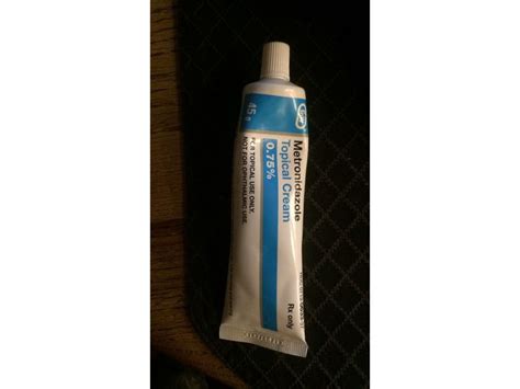 Metronidazole Topical Cream 075 Rx 45 Gram Gandw Laboratories Inc