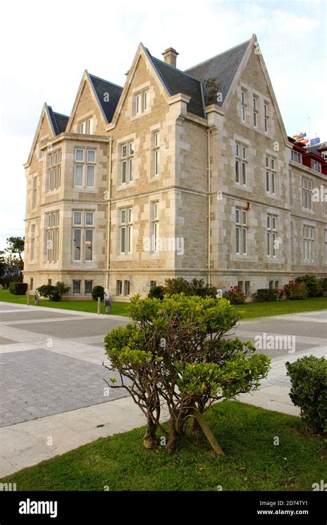 Palacio De La Magdalena Magdalena Palace Santander Cantabria Spain