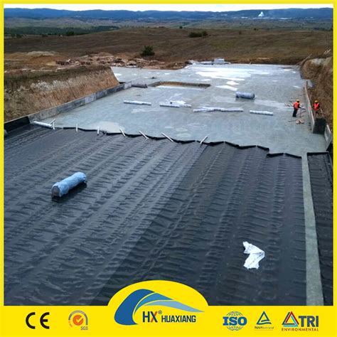 Hdpe Geomembrane Manufacturer Smooth High Density Hdpe Geomembrane