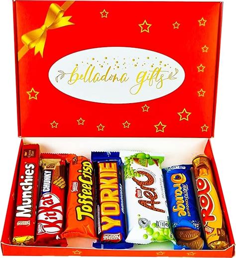 Chocolate Box Full Sized Bars Christmas Chocolate Birthday Ts